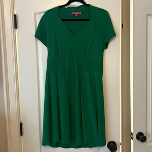 Catherine Malandrino, beautiful green dress, sz L. A-line